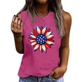 thumbnail image 1 of Floruhand Sleeveless Tops for Women 4th of July Patriotic Holiday Print Tank Tops Casual Summer Shirts for Independence Day, 1 of 5
