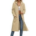 thumbnail image 1 of Floruhand Women's Zip Up Hoodies Long Sleeve Fall Tunic Hooded Sweatshirt Oversized Fleece Jacket With Pockets Fall Coats, 1 of 6