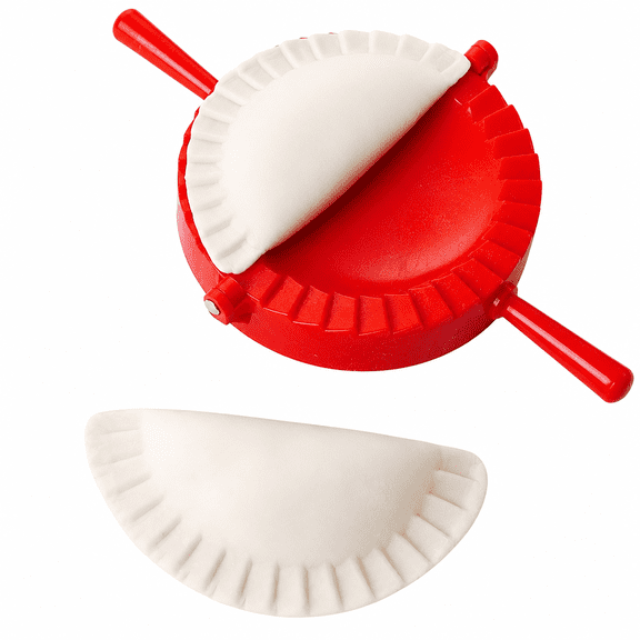 Florvian 2026 New 6 Inch Empanada Press, Large Stainless Steel Dumpling Maker, 2-In-1 Dough Cutter/Dumpling Mold for Empanada, Dumpling, Ravioli, Pierogi & Hand Pie