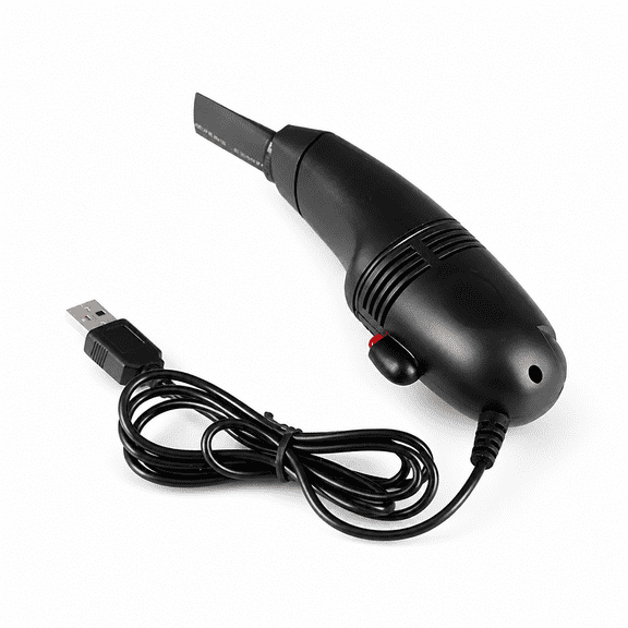 Florvian 2026 New Mini Usb Vacuum Keyboard Dust Cleaner for Laptop Pc Computer - Family Office Pc Keyboard Cleaner Tool - Black