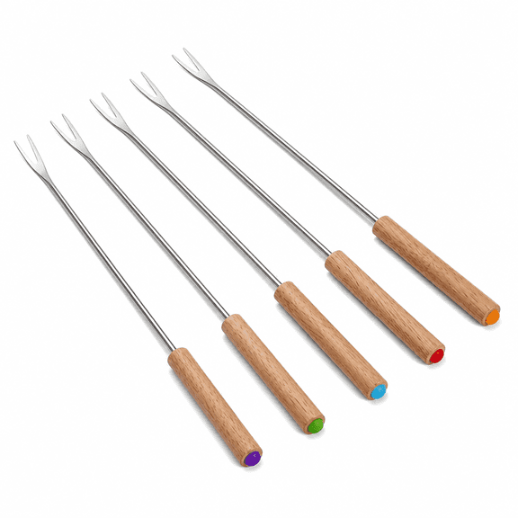 Florvian Roasting Sticks,Smores Sticks Kit Campfire Camping Kit - Telescoping Rotating Stainless Steel Smores Skewers for Fire Pit