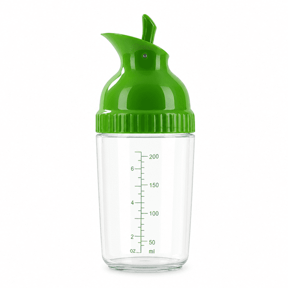 Florvian Salad Dressing Container,Salad Dressing Shaker Bottle With Lid,Dripless Pour Salad Dressing Jar,Salad Dressing Shaker Container For Homemade Dressings