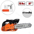thumbnail image 1 of Floseru 12 Inch Top Handle Gas Chainsaw 25.4cc 2-Stroke Portable Small Gas Powered Chain Saws for Tree-climbing Tree Pruning Wood Cutting Firewood Preparation Yard Maintenance, 1 of 8
