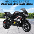 thumbnail image 1 of Floseru 49cc 4-Stroke Motorcycle,Mini Dirt Bike Gas Powered Mini Bike Off Road Mini Bikes for Kids Pocket Rocket Motorcycle, 8 Inch Wheels Mini Motorcycle with Front Rear Disc Brakes, 1 of 10