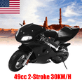 thumbnail image 1 of Floseru 50cc 2-Cycle Gas Pocket Bike, Mini Motorbike with Disc Brakes, Pocket Mini Bike for Kids 8+, Powerful Headlights and Grip-Friendly Handlebar, Birthday for Boys, 1 of 9