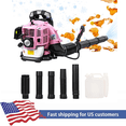 thumbnail image 1 of Floseru 52CC Gas Backpack Leaf Blower 2 Cycle Enginee 550 CFM 200 MPH , 1.7 HP ,Ergonomic Harness System,Low Vibration and Cruise Control Powerful Gas Blowers for Lawn Yard Care-Gifts for Dad, 1 of 10