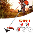 thumbnail image 1 of Floseru 52cc 2 Stroke Gas Weed Wacker, Multi-Functional Gas Powered Brush Cutter, 5 in 1 Tool Weed Wackers, Cordless Hedge Trimmer, Gas Weed Wacker Yard Care Tools, Lightweight Weed Eater, 1 of 11