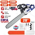 thumbnail image 1 of Floseru 58cc Gas Chainsaw,20 Inch Gasoline Powered Chain Saw 2-Stroke Gas Chainsaws,Durable Portable Chain Saw for Wood Cutting,Tree Pruning and Firewood Preparation, 1 of 9