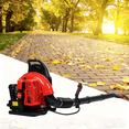 thumbnail image 1 of Floseru 63CC Gas Leaf Blower, 3 HP Backpack Blower with 665 CFM Air Volume and 205 MPH Wind Speed, Powerful 2-Stroke Engine for Heavy-Duty Lawn, Yard, and Parking Lot Cleanup, 1 of 7