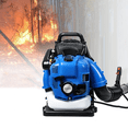 thumbnail image 1 of Floseru 75.6CC Gas Backpack Leaf Blower 4 Cycle Enginee 900CFM 210MPH , 3.5HP ,Ergonomic Harness System,Low Vibration and Cruise Control Powerful Gas Blowers for Lawn Yard Care-Gifts for Dad, 1 of 10