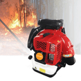 thumbnail image 1 of Floseru 80CC Gas Backpack Leaf Blower, 2 Stroke 900 CFM 206 MPH Gas Powered Engine, Low Vibration and Ergonomic Design with Cruise Control for Outdoor GardenYard Cleaning and Snow Removal, 1 of 10