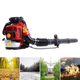thumbnail image 1 of Floseru 80CC Gas Powered Backpack Leaf Blower 900 CFM , Powerful 206 MPH 2 Stroke Petrol Powered Leaf blowers for Lawn/Garden Care Yard Snow/Grass Blowing Dust Debris, 1 of 8