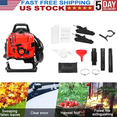 thumbnail image 1 of Floseru Backpack Leaf Blower, 2-Cycle Engine 900CFM Air Volume Tank Leaf Blower 75.6CC Gas Powered Blowers Snow Blower for Lawn Care Road Cleaning, 1 of 8