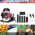 thumbnail image 1 of Floseru Backpack Leaf Blower 52CC 2 Stroke Backpack Gas Powered Leaf Blower with Fuel Tank, Grass Lawn Blower Air Cooling Gasoline Blower for Sand, Gravel, Snow, Yard, Leafs, 1 of 10