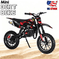 thumbnail image 1 of Floseru Dirt Bike for Kids 49cc 2-Stroke Kids Dirt Bike Mini Bike Gas Power Off Road Trail Bike with Front Rear Disc Brakes, Racing Max Speed 40KM/H from USA Fast Arrival, 1 of 9
