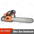 thumbnail image 1 of Floseru Gas Chainsaw 20 Inch Bar, 58cc 2-Cycle Gasoline Power Chain Saws, 2KW 2.7HP Power Chain Saw for Outdoor Garden Farm Work, 1 of 8