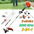 thumbnail image 1 of Floseru Gas Weed Eater, 5 in 1 Multifunctional Cordless Hedge Trimmer String Trimmer 52cc 2 Stroke 8500Rpm Brush Cutter Garden Tool, 1 of 11