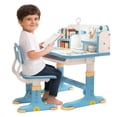 thumbnail image 1 of Floseru Kids Desk Set,Cartoon Pattern Height Adjustable Children Table Chair Set Ergonomic Scientific Separation Study Writing Desk with Drawer Birthday Halloween for Boys Girls, 1 of 8