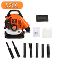 thumbnail image 1 of Floseru Professional Gas Powered Backpack Leaf Blower – 2 Stroke High-Performance 52CC / 550CFM Blower System with Comfort Design for Complete Property Maintenance, 1 of 10