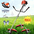 thumbnail image 1 of Floseru String Trimmer,52cc 2-Cycle Gas Powe Backpack Brush Cutter - 2-in-1 Multi-Function Trimmer with Pole Saw, Hedge Trimmer & Grass Blade for Professional Garden Yard Maintenance, 1 of 9
