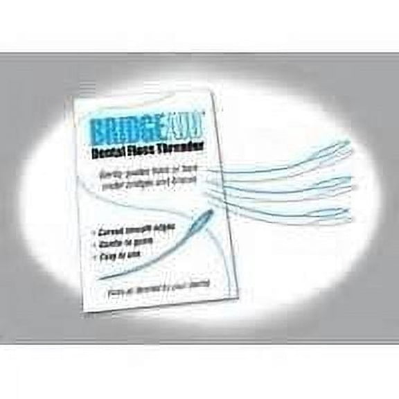 Floss Aid Bridge Aid Threaders 10 Packs of 10 (100 Each)