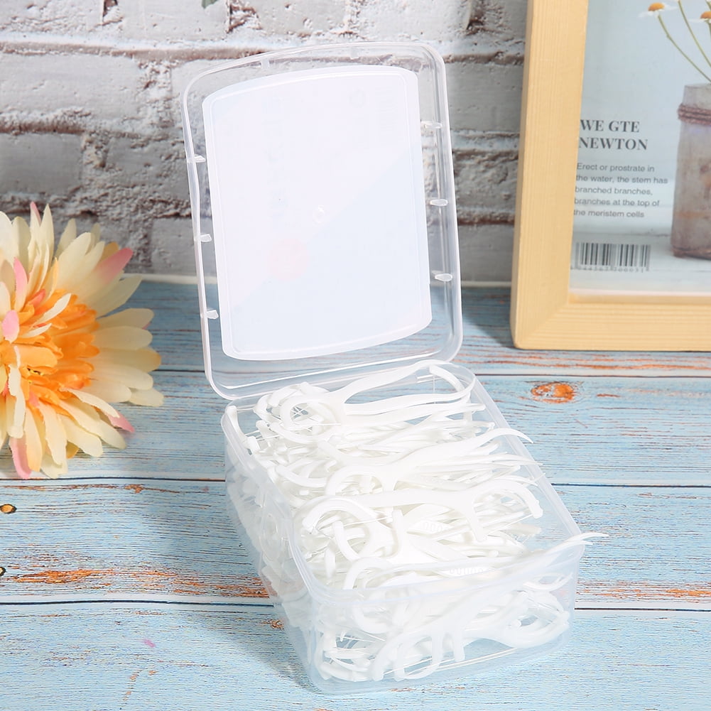 Floss, Cleaning Floss, Portable Teeth Stain Removal Floss Disposable