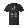 thumbnail image 1 of Floss Like A Boss Backpack Kid Dance Halloween Men's T-shirt, L, Black, 1 of 2