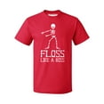 thumbnail image 1 of Floss Like A Boss Backpack Kid Dance Halloween Men's T-shirt, L, Red, 1 of 2