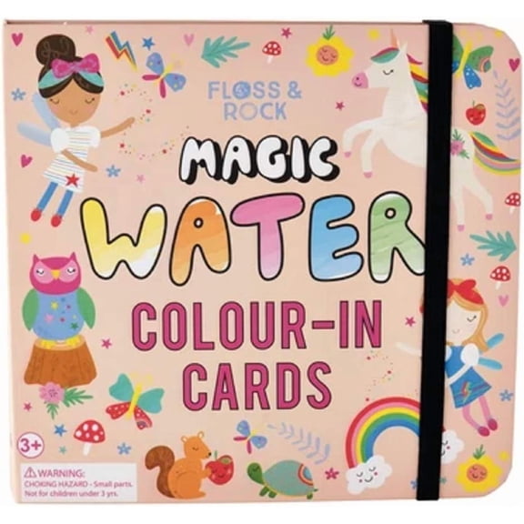 Floss & Rock, Magic Color Channging Water Cards Rainbow Fairy