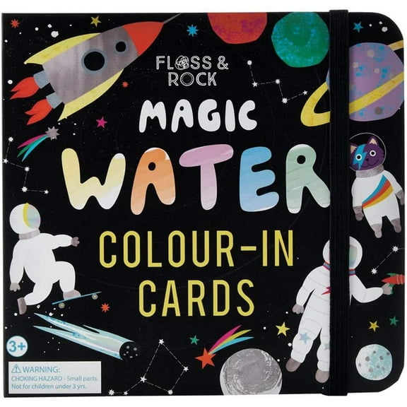 Floss & Rock, Magic Color Changing Water Cards, Space Arts & Kraft