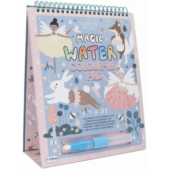 Floss & Rock Magic Water Color-In Pad Easel and Pen - Enchanted Magic