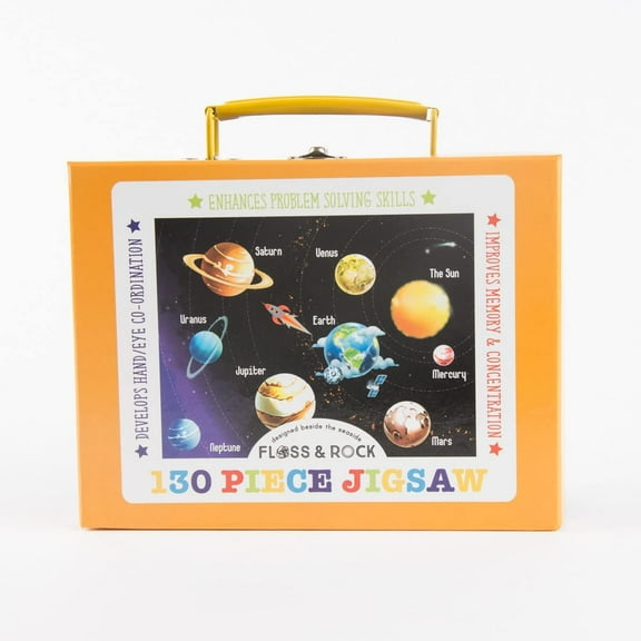 Floss & Rock Universe 130Pc Jigsaw Puzzle in Case Educational