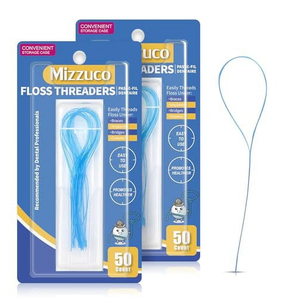 Floss Threaders, 50 Count (Pack of 2)