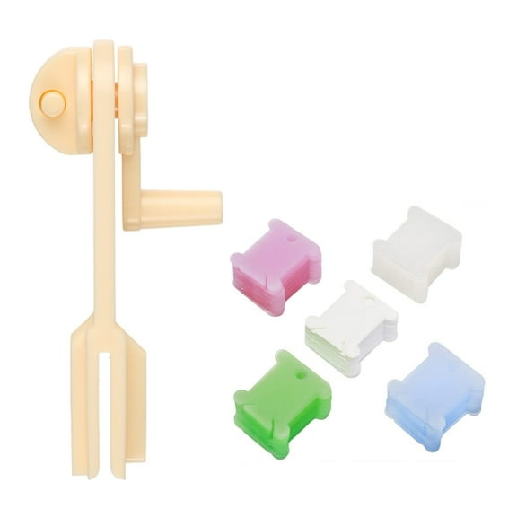 Floss Winder with Embroidery Thread Bobbins Stitching Yarn Cards Floss Bobbins Embroidery Thread Holder