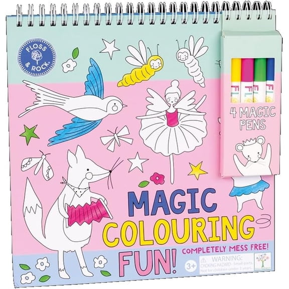Floss and Rock Enchanted Magic Colouring Fun, 8.2-inches Length, Arts and Crafts