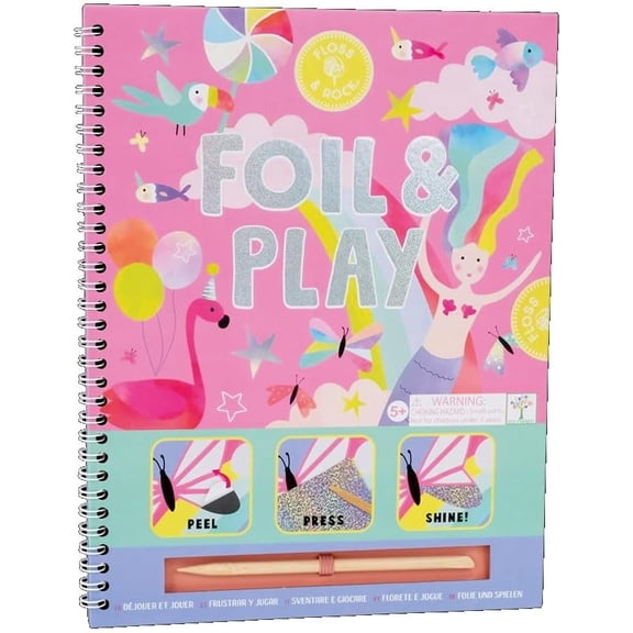 Floss and Rock Fantasy Foil and Play, 10.8-inches Height, Arts and Crafts