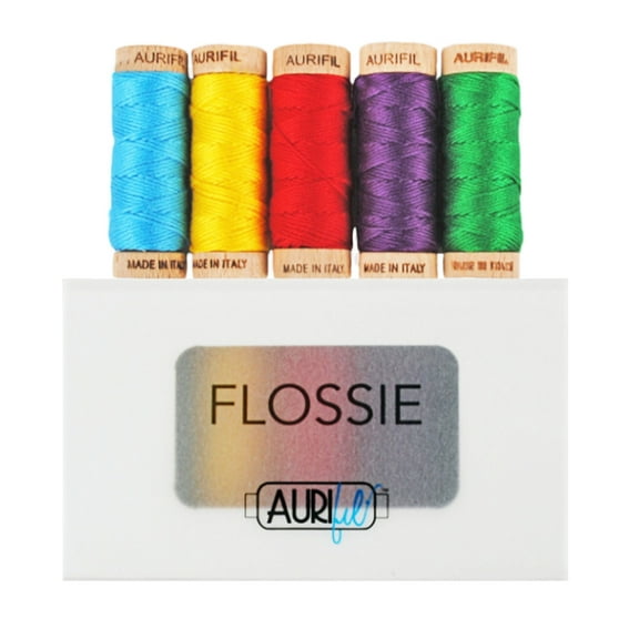 Flossie Aurifil Thread Collection Floss 5 Small Spools