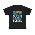thumbnail image 1 of Flossing Through 100 Days of School Flossing Crayon T-Shirt, 1 of 1
