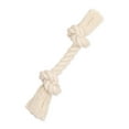 thumbnail image 1 of Flossy Chews 100-Percent Cotton White Rope Bone, Medium, 12-Inch, 1 of 3