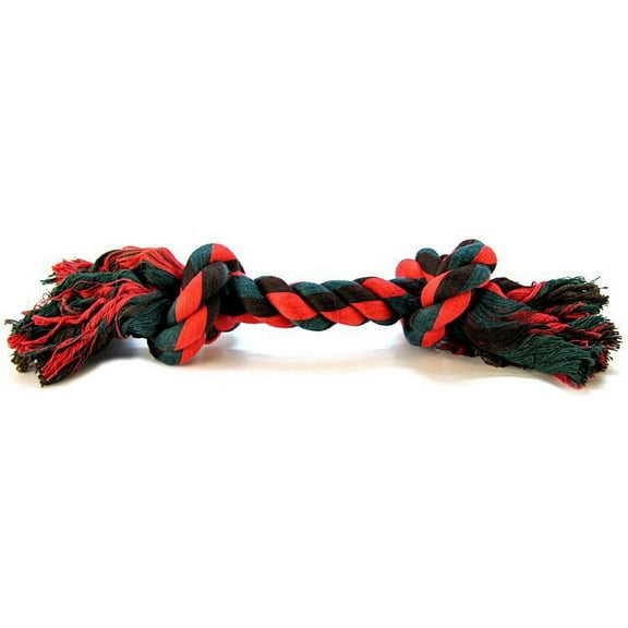 Flossy Chews Colored Rope Bone [Dog, Toys Rope] X-Large (16" Long)