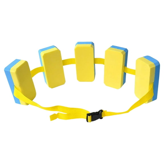 Flotation Swim Belt, Water Exercise Equipment for Pool, Foam Exercise Swimming Training Waist Belt, Adjustable Aquatic Floatation Belt for Adults Beginners Easy