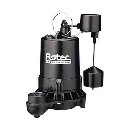 Flotec 1/2 hp 4800 gph Cast Iron Submersible Sump Pump