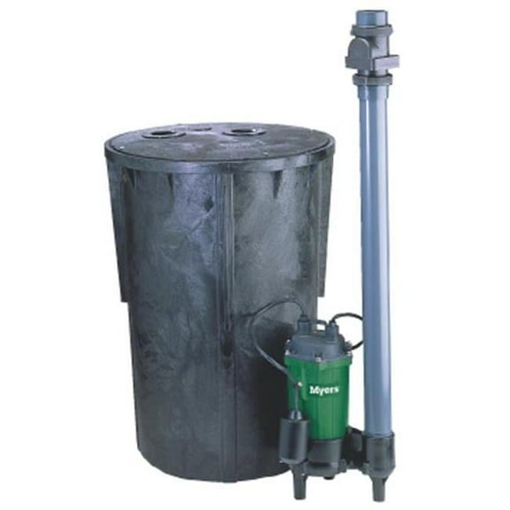 Flotec & Pentair CMV1830 Basin Package Sewer Ejector System