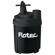 Flotec FP0S1600X-08 Submersible Water Removal Utility Pump 1/4 HP, 1600 GPH
