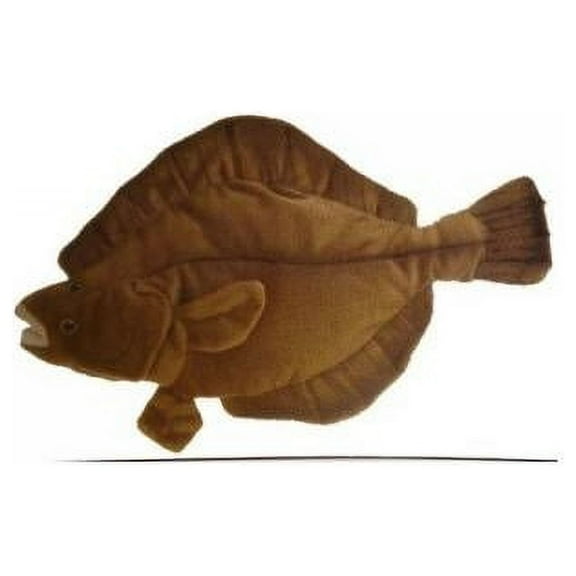 Flounder 10" Stuffed Plush Animal - Cabin Critters Saltwater Fish Collection