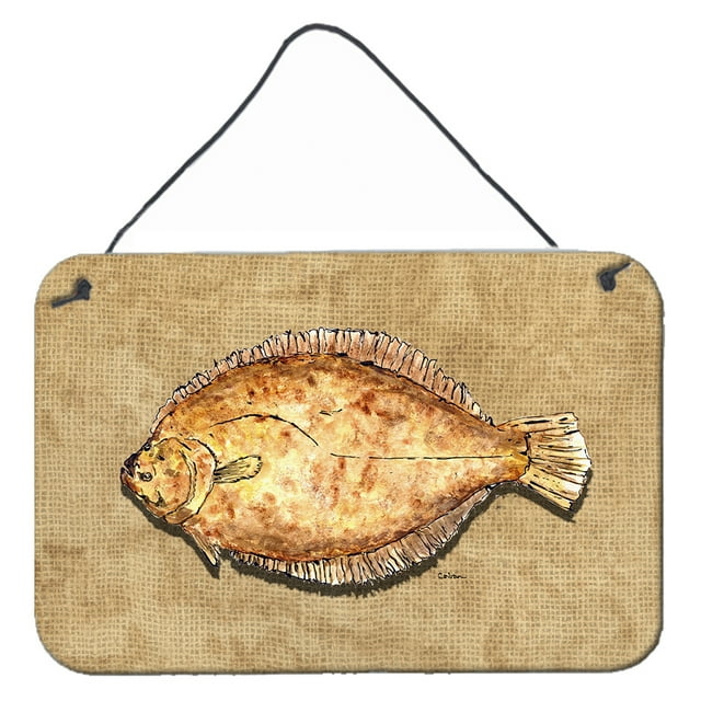 Flounder Wall or Door Hanging Prints