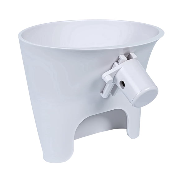 PQPO Flour Funnel Pouring Chute Accessory Compatible with KitchenAid Mixer