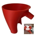 thumbnail image 1 of Flour Funnel Compatible With Kitchenaid Mixer Flour Funnel Accessories For Kitchenaid Artisan 5Qt Tilt-Head Stand Mixer(Red), 1 of 7