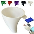 thumbnail image 1 of Flour Funnel for Kitchen Aid Mixer, Kitchen Aid Attachments for Mixers Accessories,Diameter Enables Guided Pouring Tilt-Head,Stand Mixer Attachment， Prevents Spills and Messes(White), 1 of 15