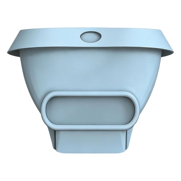 Flour Funnel for Kitchen Aid Mixer,Wide Mouth Pouring Chute Attachment,Flour Funnel Stand Mixer Attachment for Kitchen Aid Tilt-Head Stand Mixers, Enables Guided Pouring for Both Flour (Blue)